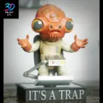 Admiral Ackbar Star Wars | STL for 3D Printers