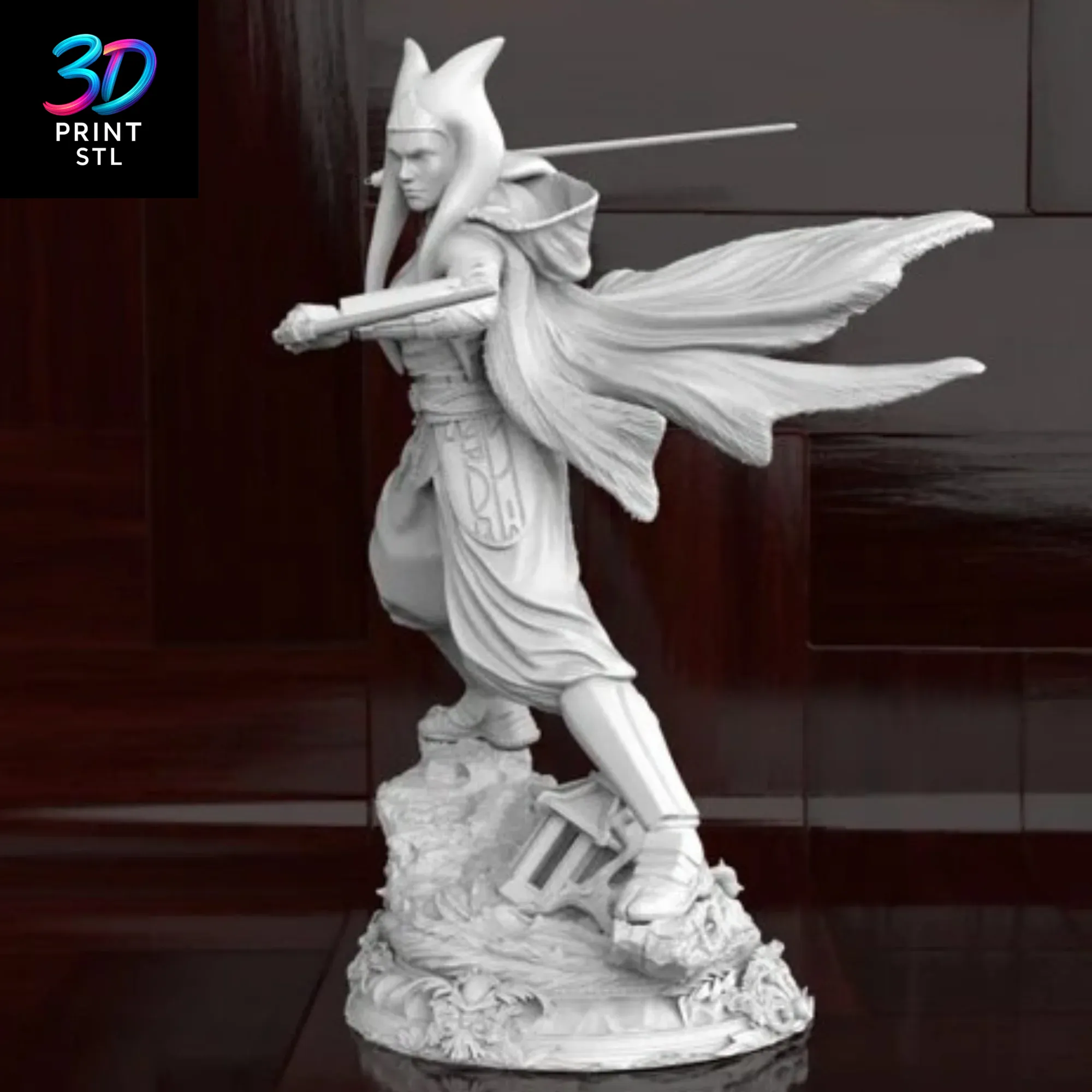 Ahsoka Tano Star Wars | STL File for 3D Printing - Image 4