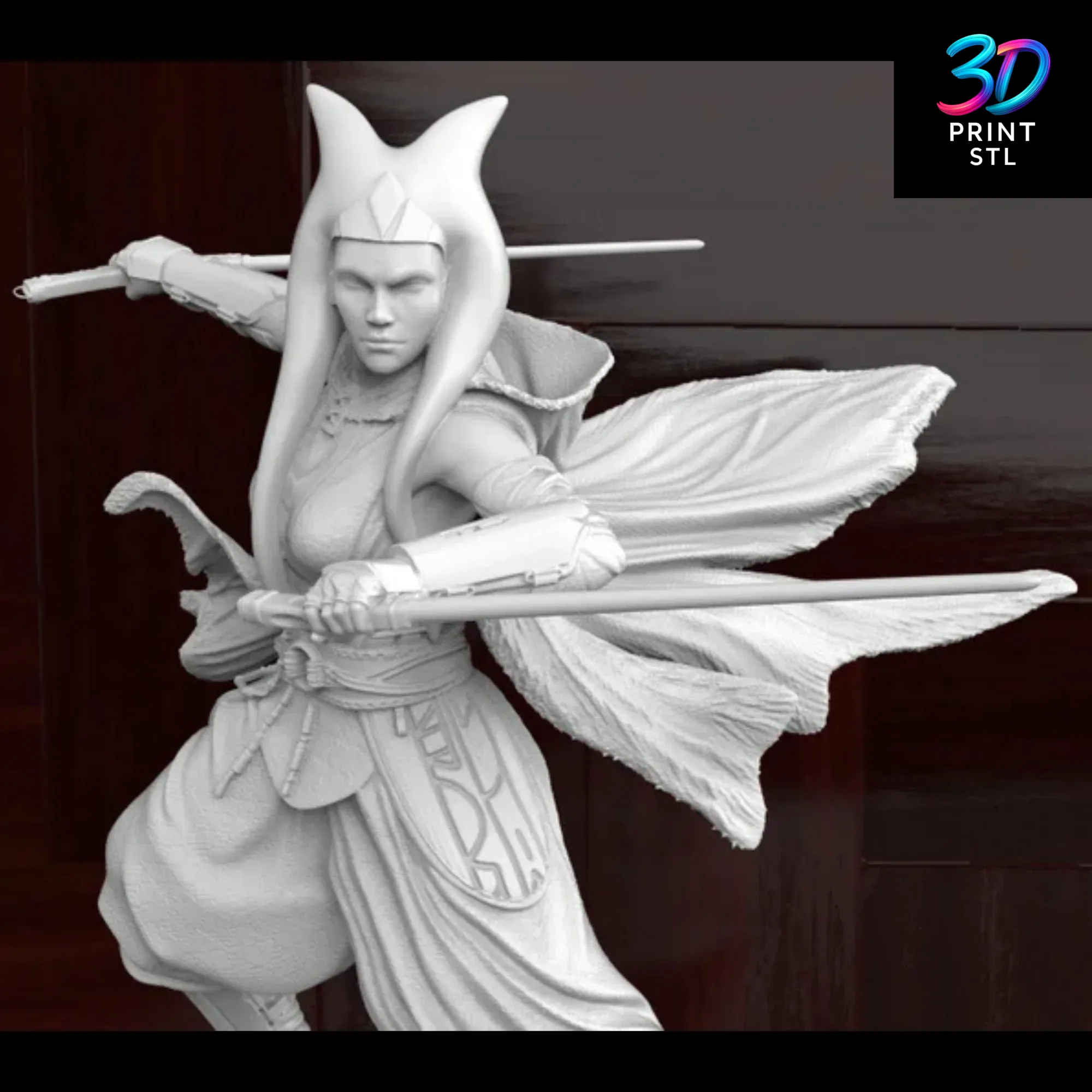Ahsoka Tano Star Wars | STL File for 3D Printing - Image 6