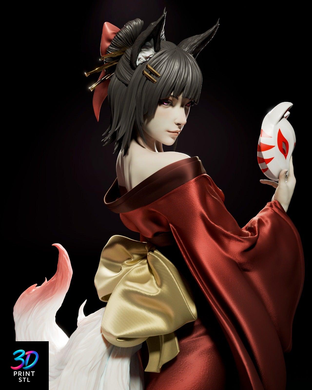 Amaterasu Figure Okami | STL for 3D Printers