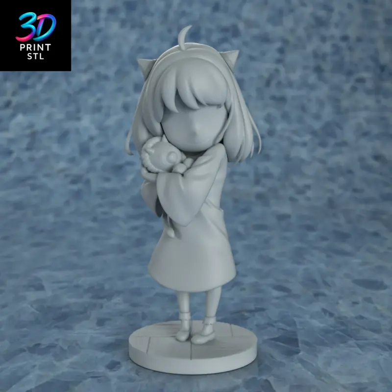 Anya Forger Spy x Family | STL File for 3D Printing - Image 5