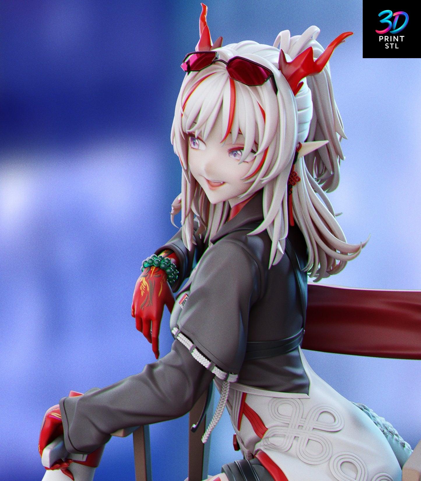 Nian Figure Arknights | 3D Print Model | STL - Image 4