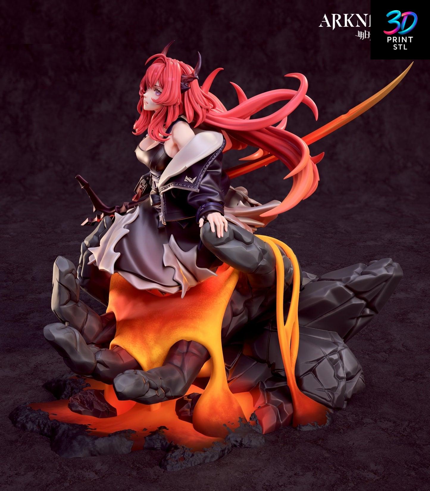 Surtr Figure Arknights | 3D Print File | STL - Image 9