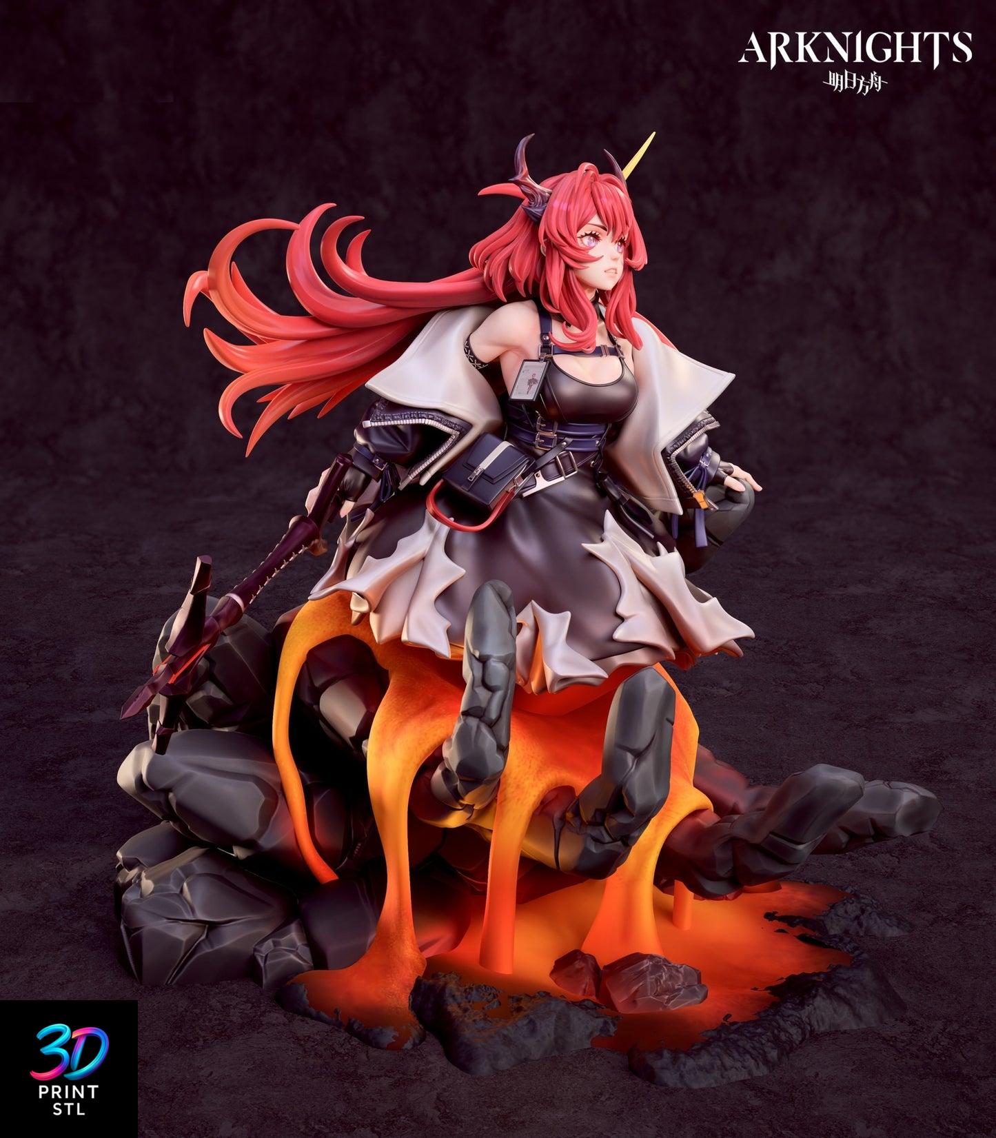 Surtr Figure Arknights | 3D Print File | STL - Image 4