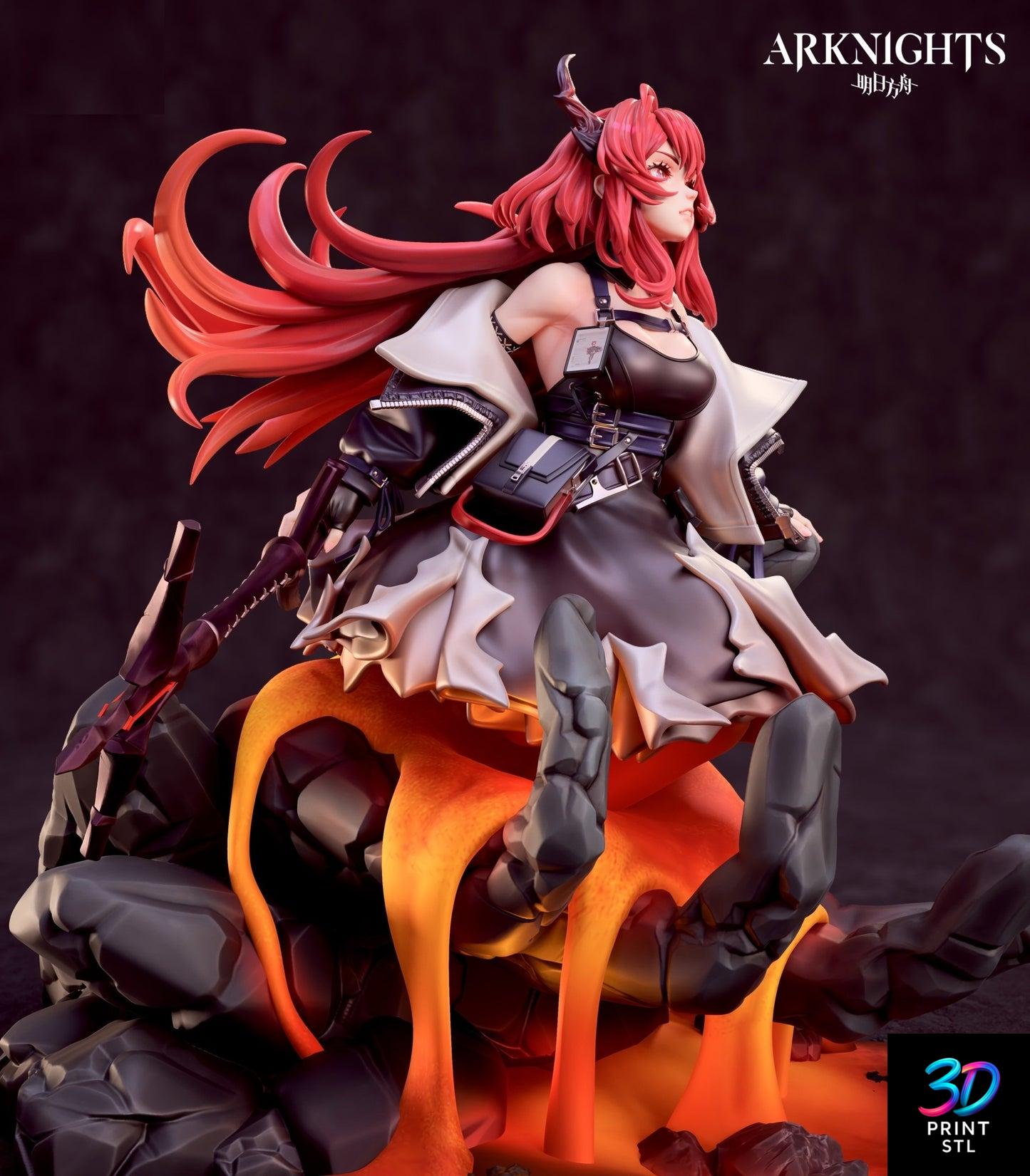 Surtr Figure Arknights | 3D Print File | STL - Image 5