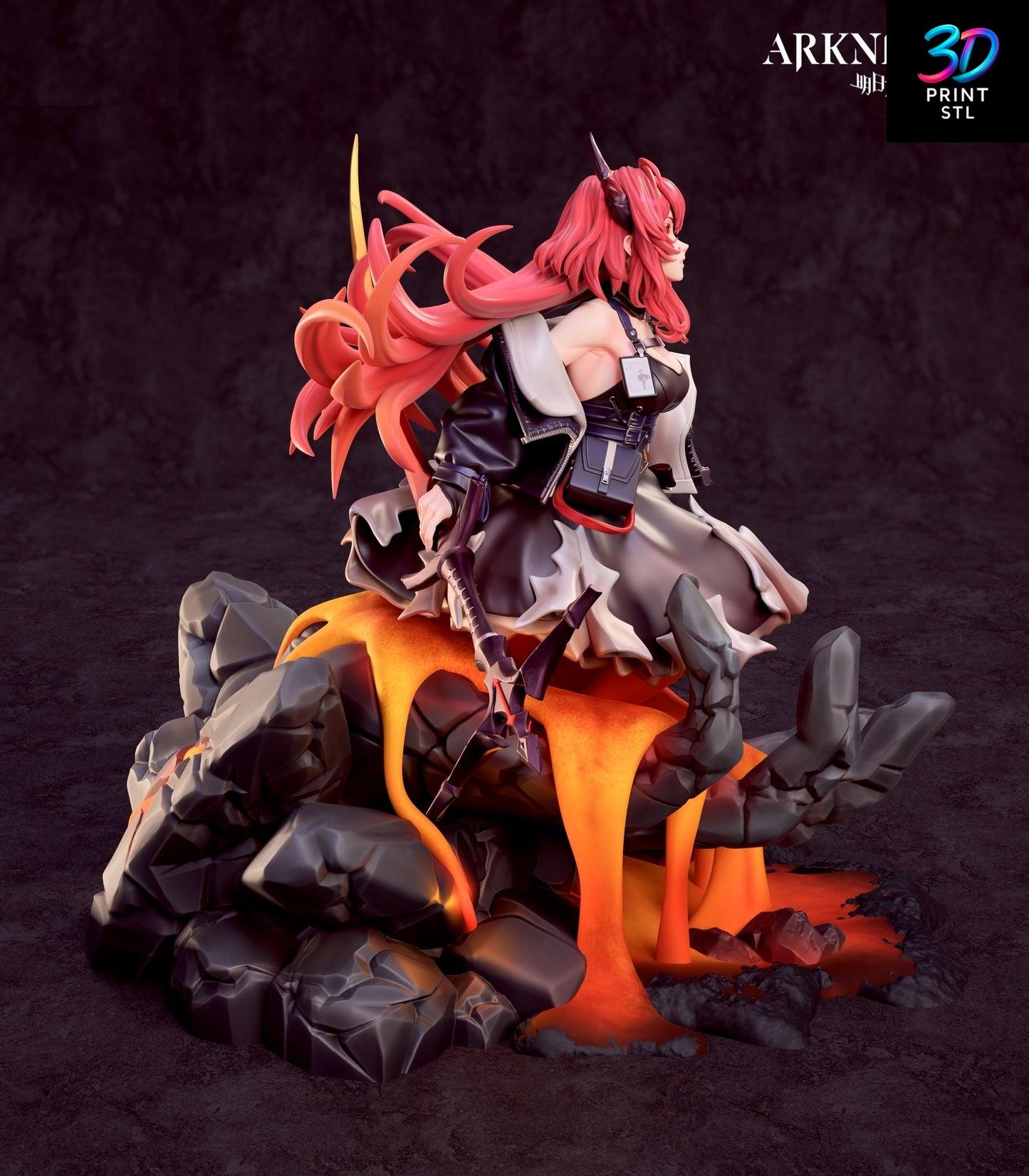 Surtr Figure Arknights | 3D Print File | STL - Image 7