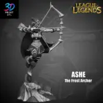 Ashe League of Legends | STL File for 3D Printing