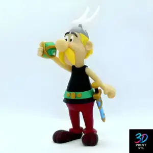 Asterix | 3D Print File | STL