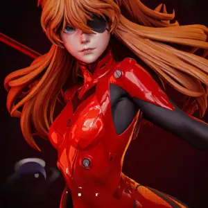 Asuka Langley Soryu Neon Genesis Evangelion | 3D Print File | STL