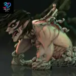 Attack Titan Eren Shingeki no Kyojin | 3D Print Model | STL