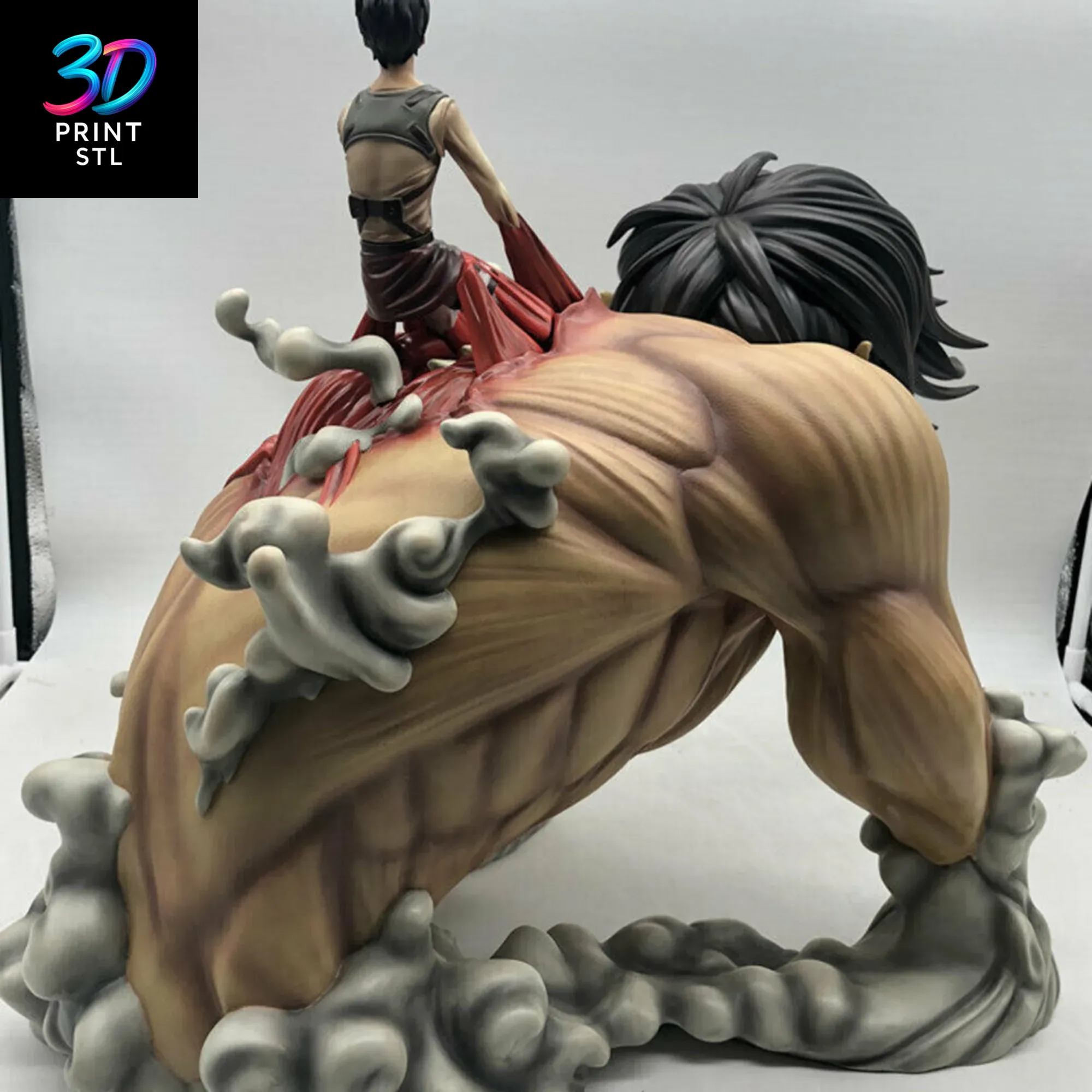 Attack Titan Eren Shingeki no Kyojin | 3D Print Model | STL - Image 5