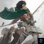 Levi Ackerman Figure – Attack on Titan STL 3D Print Model