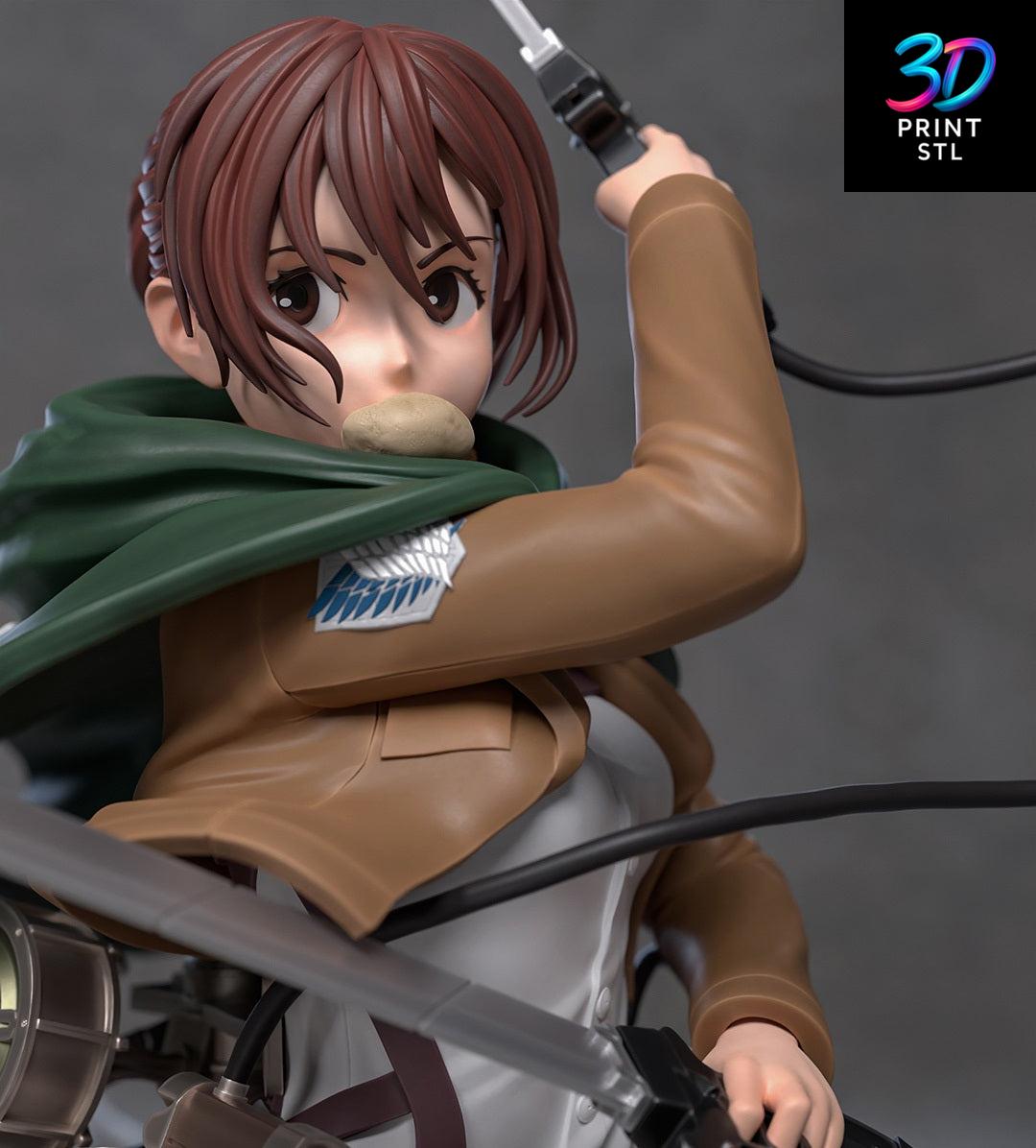 Sasha Attack On Titan | 3D Print File | STL