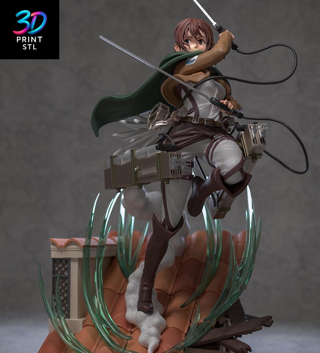 Sasha Attack On Titan | 3D Print File | STL - Image 2