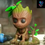 Baby Groot Chibi Guardians of the Galaxy | STL File for 3D Printing