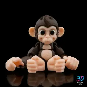 Baby Chimp | STL for 3D Printers