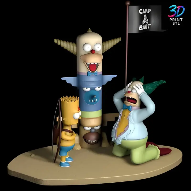 Bart Simpson | STL for 3D Printers