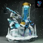 Batman vs Mr. Freeze Diorama DC Comics | STL File for 3D Printing