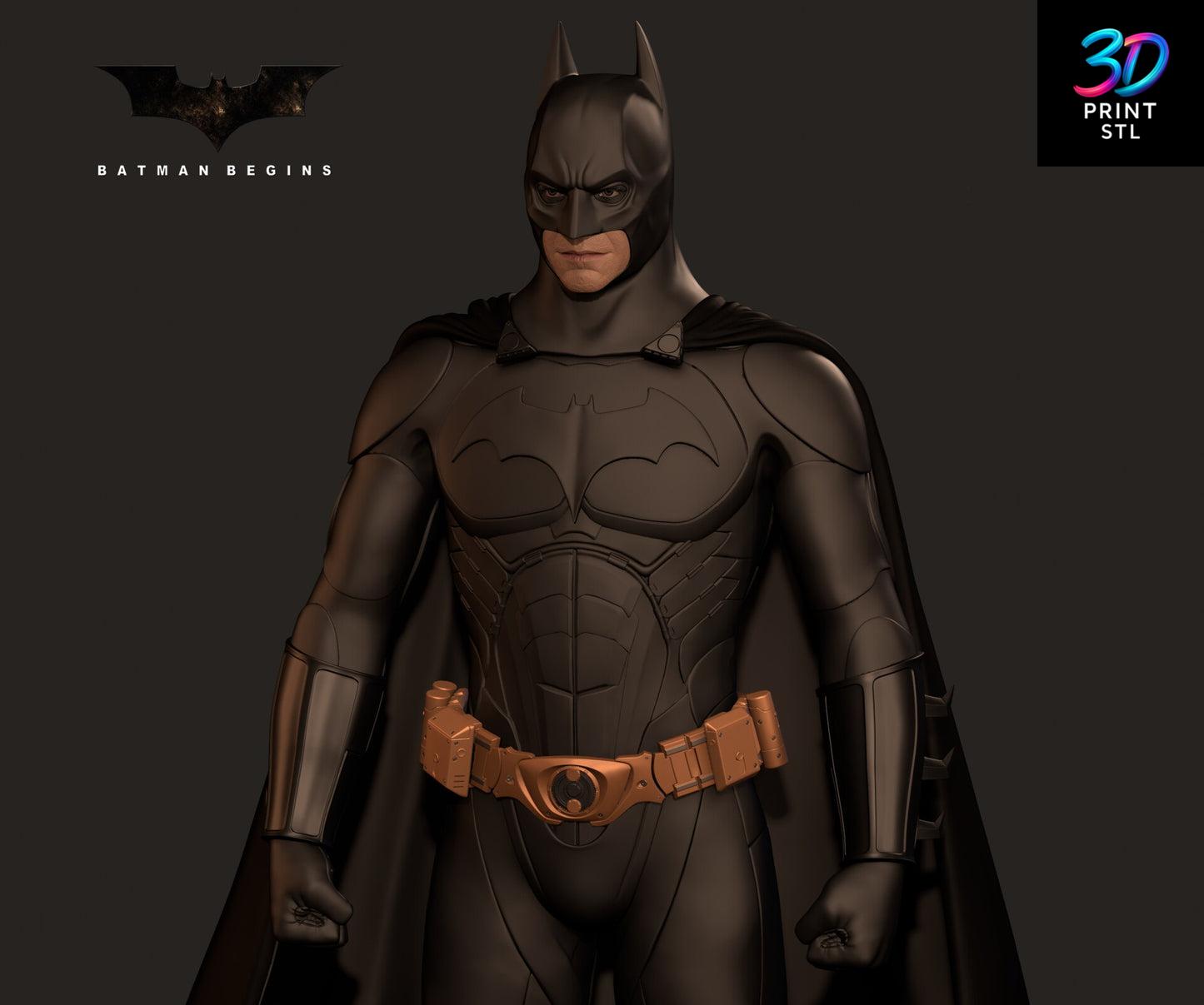 Batman Begins Figure DC Movie | 3D Print File | STL