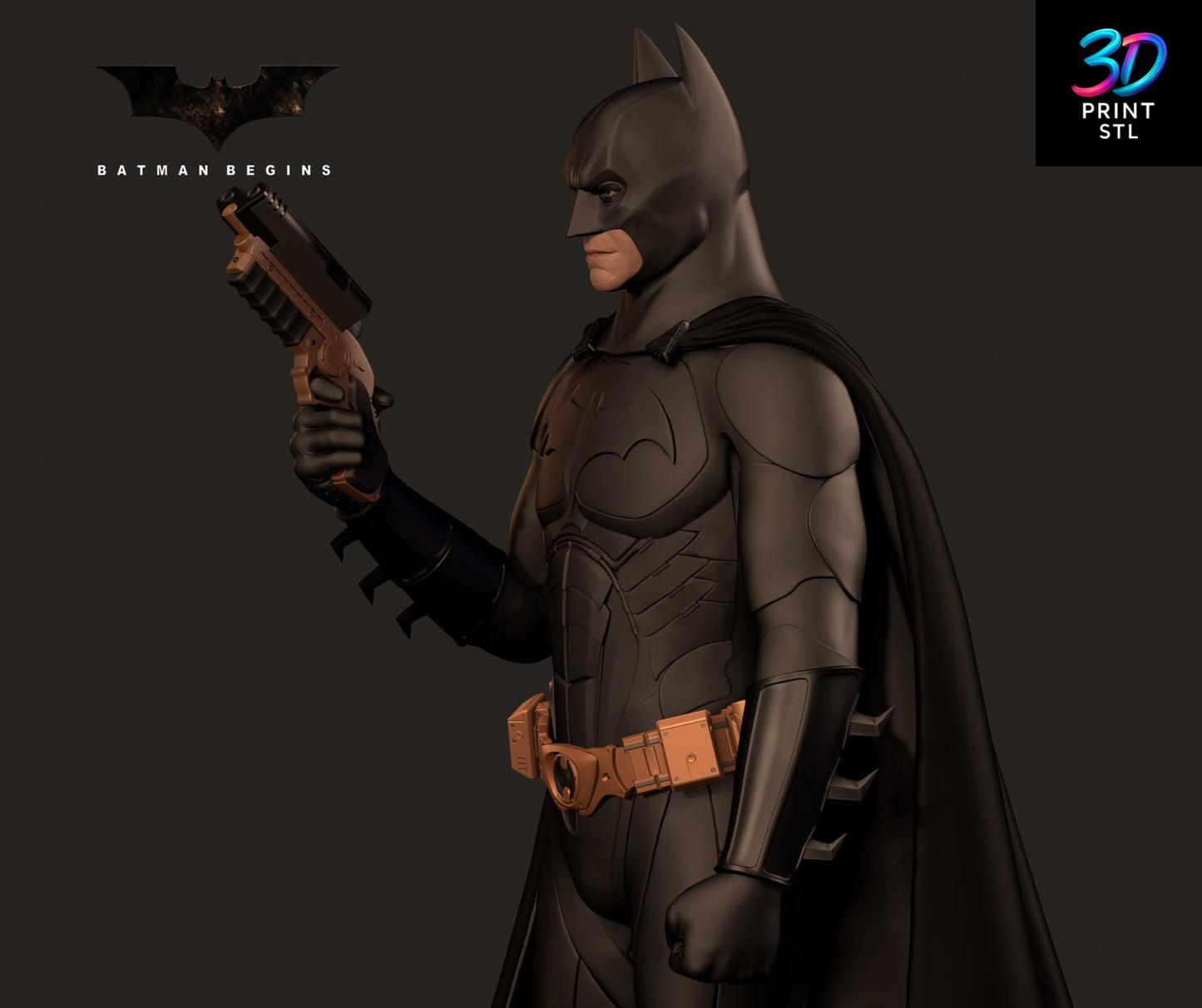 Batman Begins Figure DC Movie | 3D Print File | STL - Image 2