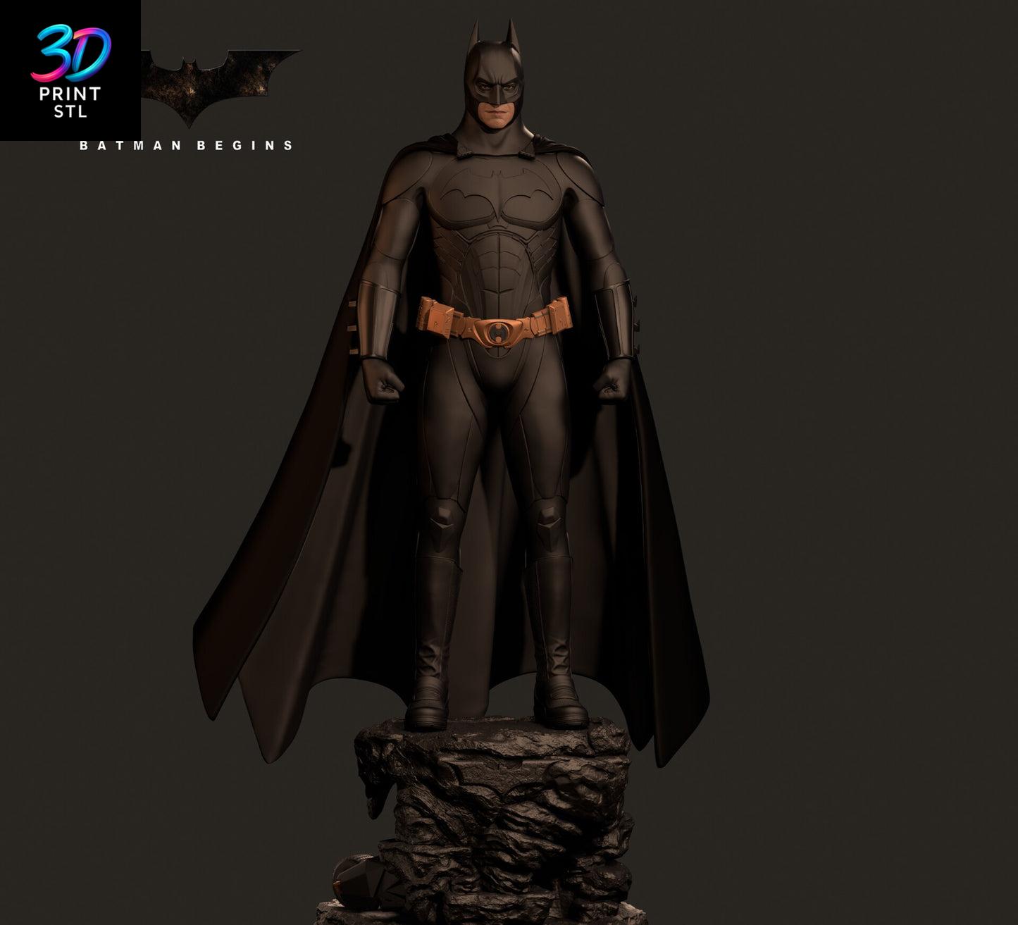 Batman Begins Figure DC Movie | 3D Print File | STL - Image 3