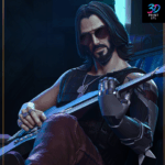 Johnny Silverhand Cyberpunk 2077 | 3D Print File | STL