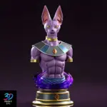 Beerus Bust Dragon Ball Super | 3D Print File | STL