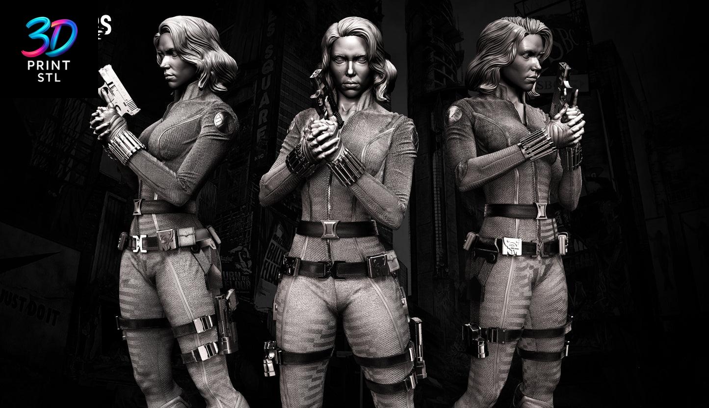 Black Widow Figure Marvel | STL for 3D Printers - Image 5