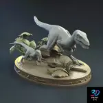 Blue and Baby Hunting | 3D Print File | STL