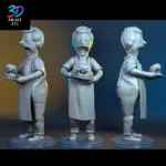 Bob Belcher Figure Bob's Burgers | 3D Print Model | STL