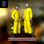 Walter White & Jesse Pinkman Diorama Breaking Bad | STL File for 3D Printing