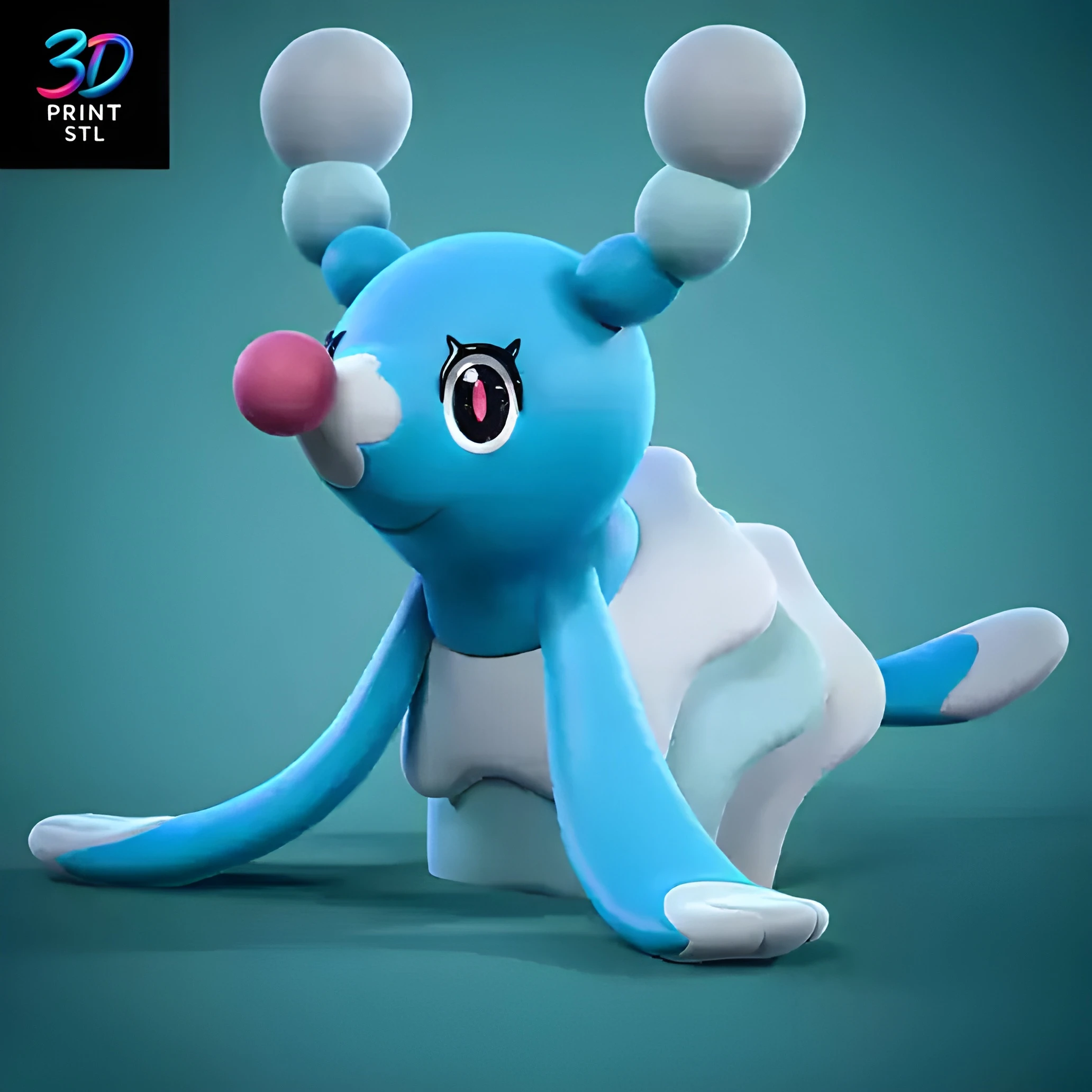 Brionne Pokémon | 3D Print File | STL