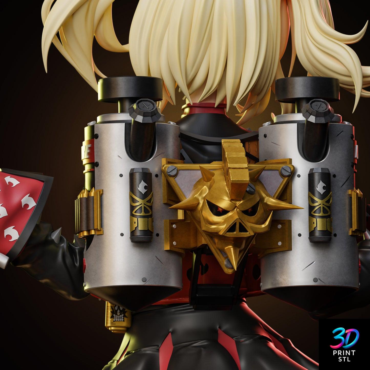 Burnice White Zenless Zone Zero | 3D Print Model | STL - Image 6