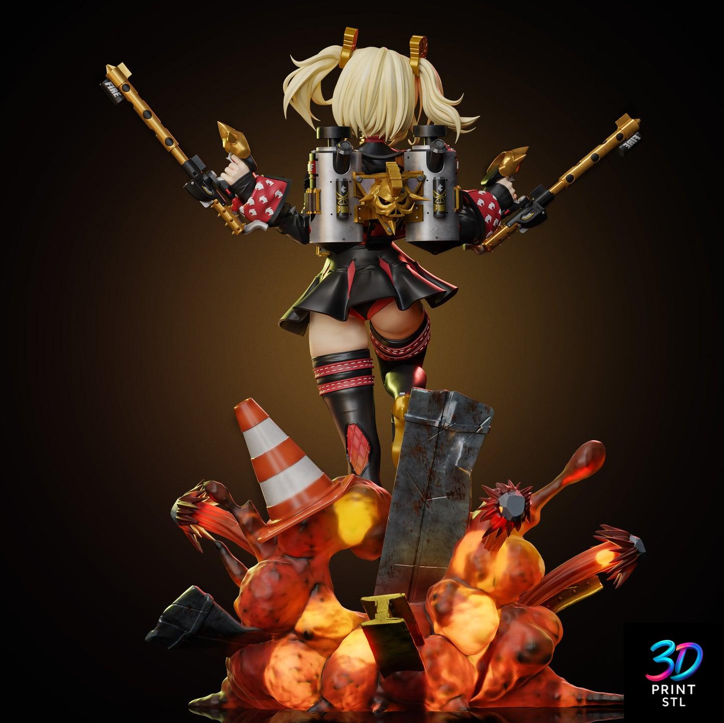 Burnice White Zenless Zone Zero | 3D Print Model | STL - Image 7