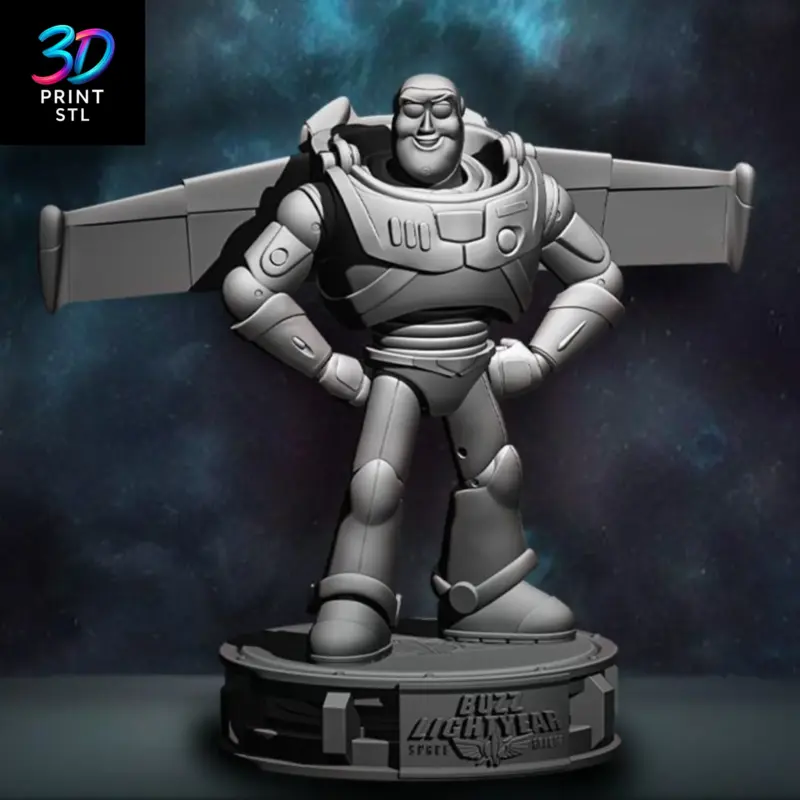 Buzz Lightyear Figure Toy Story | 3D Print Model | STL
