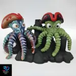 Captain Octopus | STL for 3D Printers