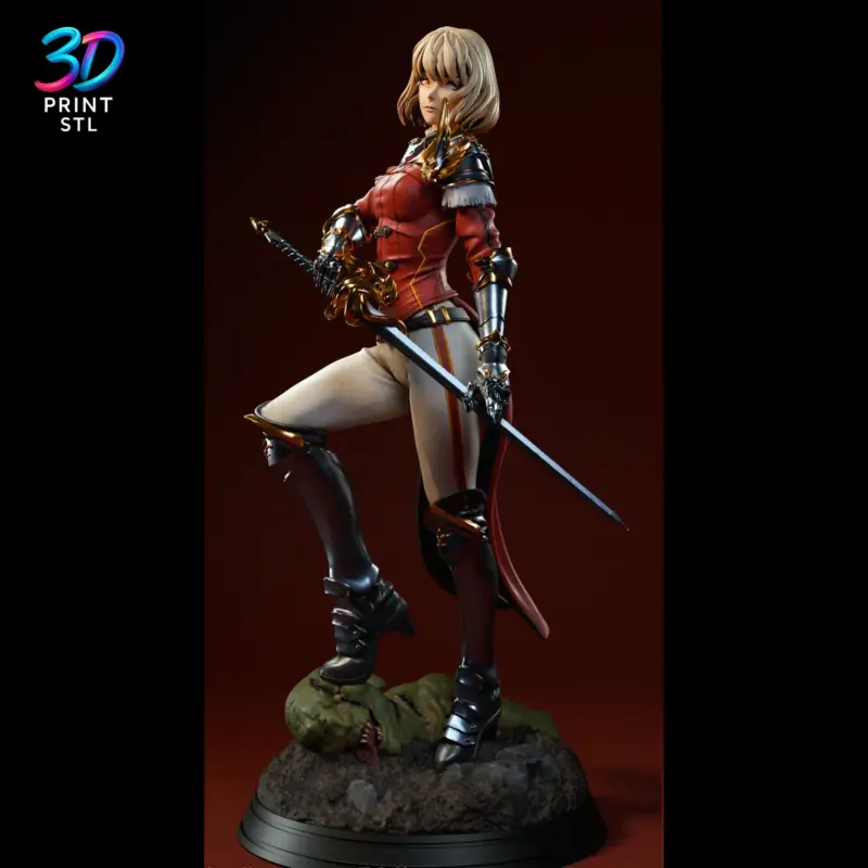 Cha Hae-In Solo Leveling | 3D Print Model | STL