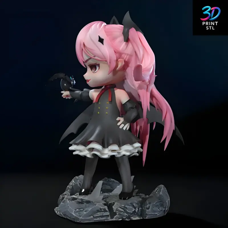 Krul Tepes Chibi Owari no Seraph | 3D Print File | STL - Image 2