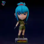 Leona Chibi King of Fighters | 3D Print File | STL