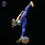 Chun Li Figure Street Fighter | 3D Print Model | STL