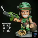 Dwayne Hicks Chibi Aliens | 3D Print File | STL