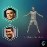 Cristiano Ronaldo CR7 | 3D Print File | STL
