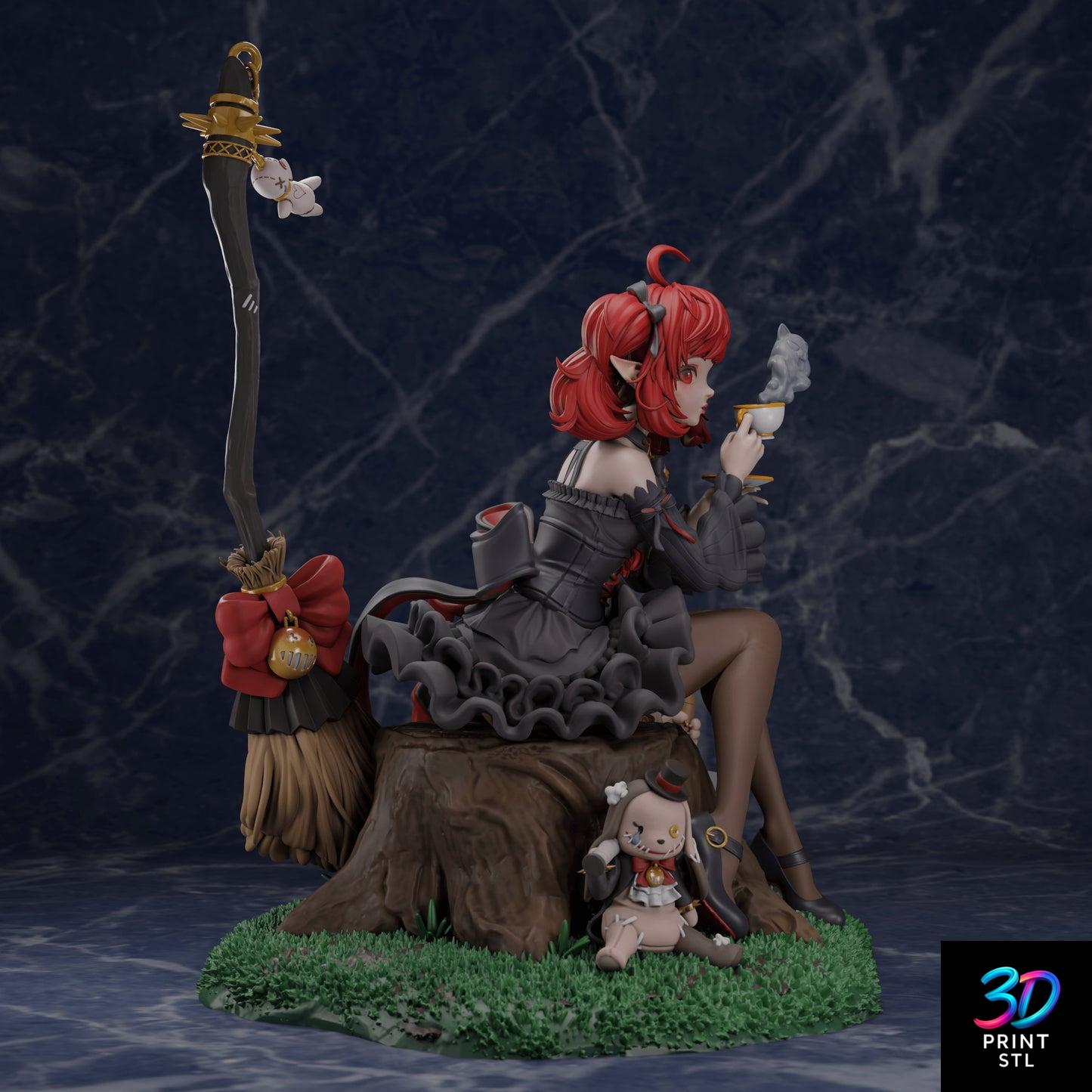 Elf Girl Game | 3D Print File | STL - Image 2