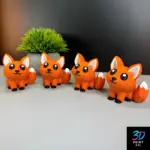 Cute Fox | STL File for 3D Printing