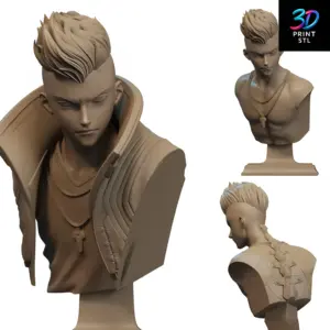 David Martinez Bust Cyberpunk Edgerunners | STL for 3D Printers