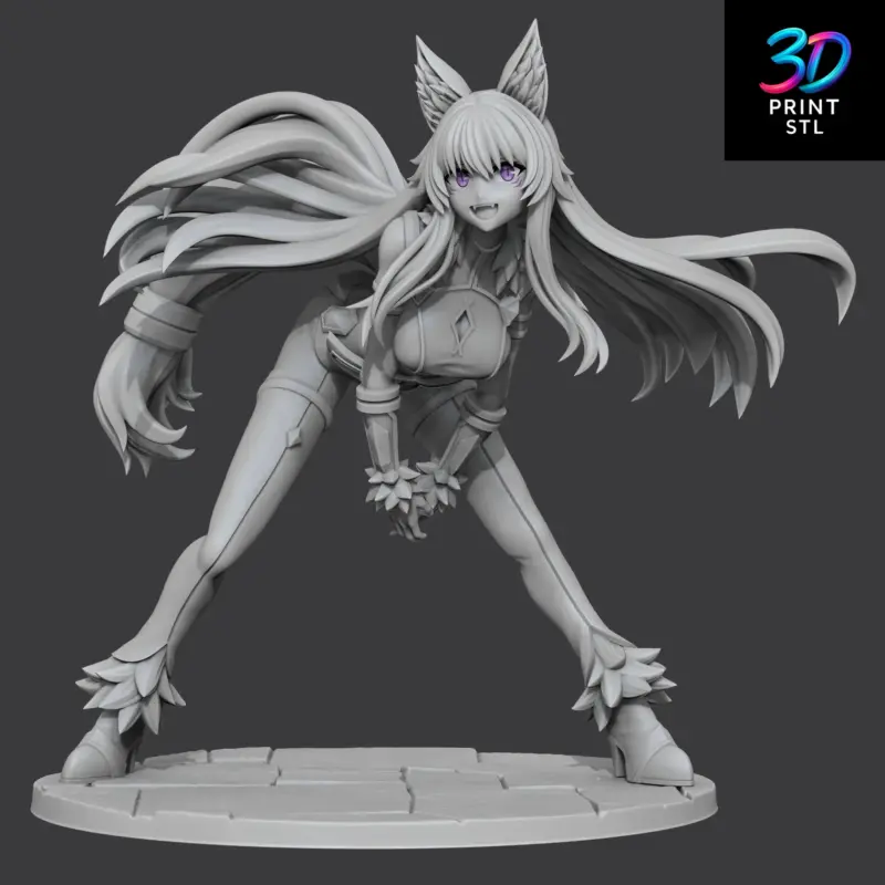 Delta Figure The Eminence in Shadow | 3D Print File | STL - Image 2