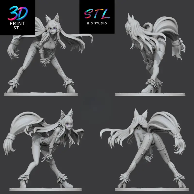 Delta Figure The Eminence in Shadow | 3D Print File | STL - Image 3