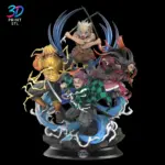 Main Characters Diorama Demon Slayer | STL File for 3D Printing
