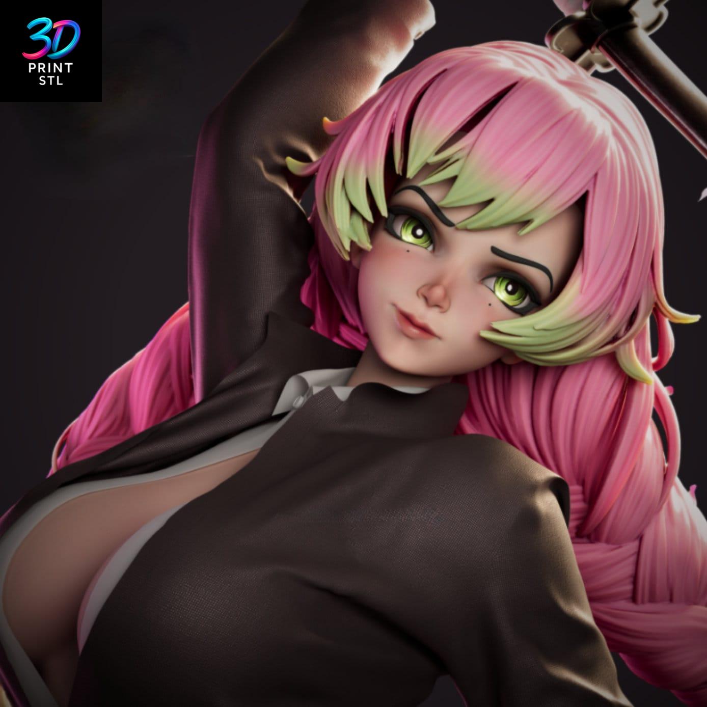 Demon Slayer Girl Demon Slayer | 3D Print File | STL - Image 3