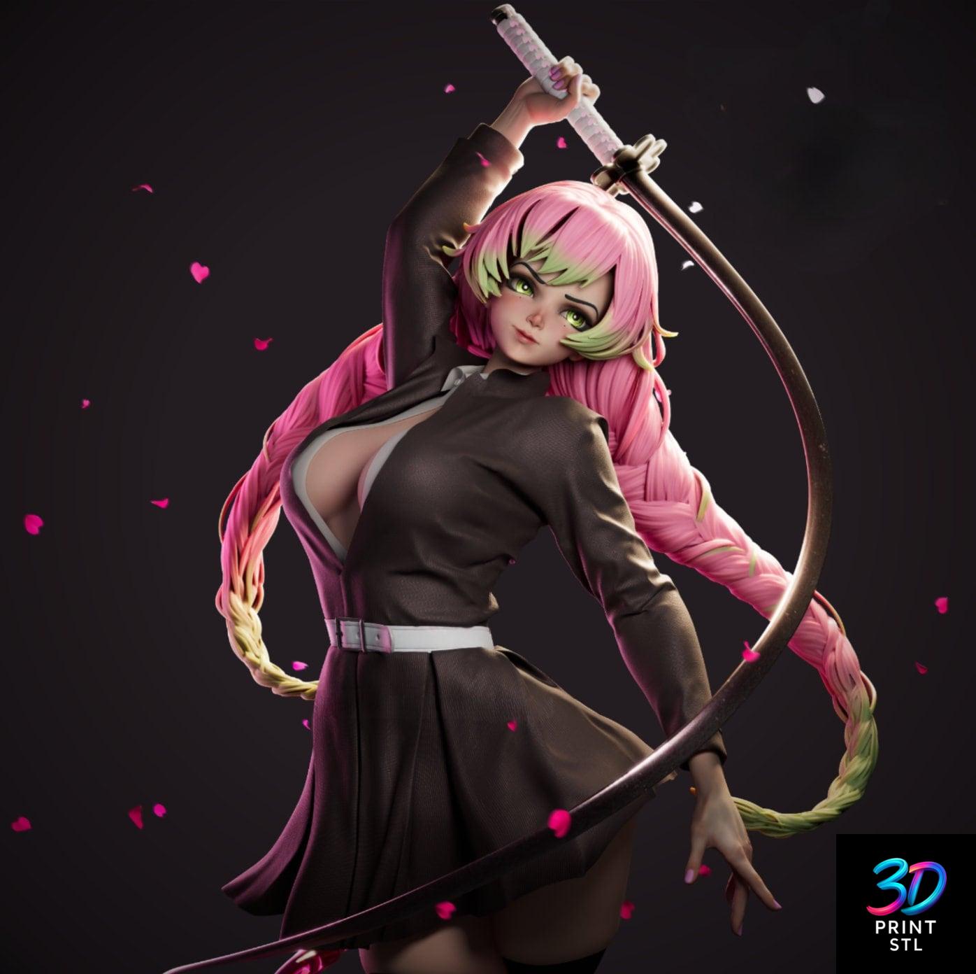 Demon Slayer Girl Demon Slayer | 3D Print File | STL